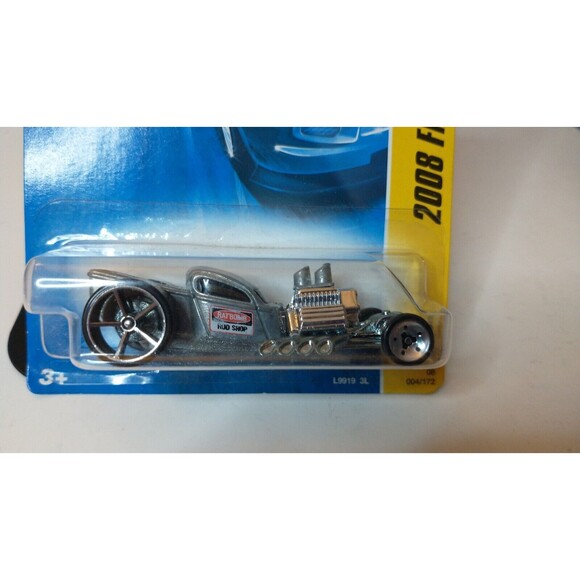2008 Hot Wheels #4 New Models 4/40 RATBOMB Zamac Variant w/Unpainted Base wOH5Sp - Picture 2 of 6